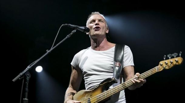 Sting en uno de sus conciertos. Foto de archivo: EFE