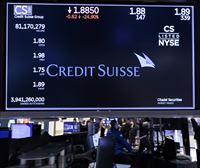 Credit Suissek % 24 galdu du burtsan, eta izua zabaldu da Europako bankuetan