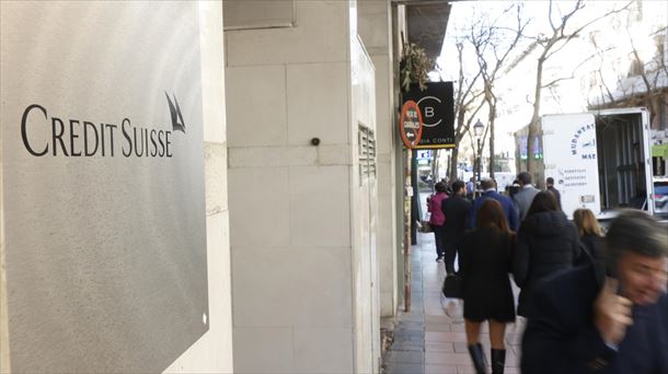 Sede de Credit Suisse en Madrid.