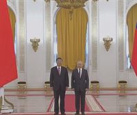 Bigarren egunez bildu dira Xi Jinping eta Putin