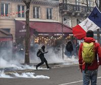 457 atxilotu eta 441 agente zaurituak Frantzian, osteguneko protestetan