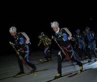 Los representantes vascos compiten en la 'Adamello Ski Raid'