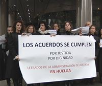 Los letrados judiciales desconvocan la huelga tras aceptar una subida salarial de entre 430 y 450 euros