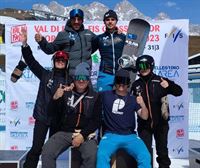 Álvaro Romero consigue el oro en los Mundiales Junior de snowboard cross