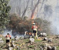 Más de 90 incendios activos en Asturias, y otros 28 en Cantabria