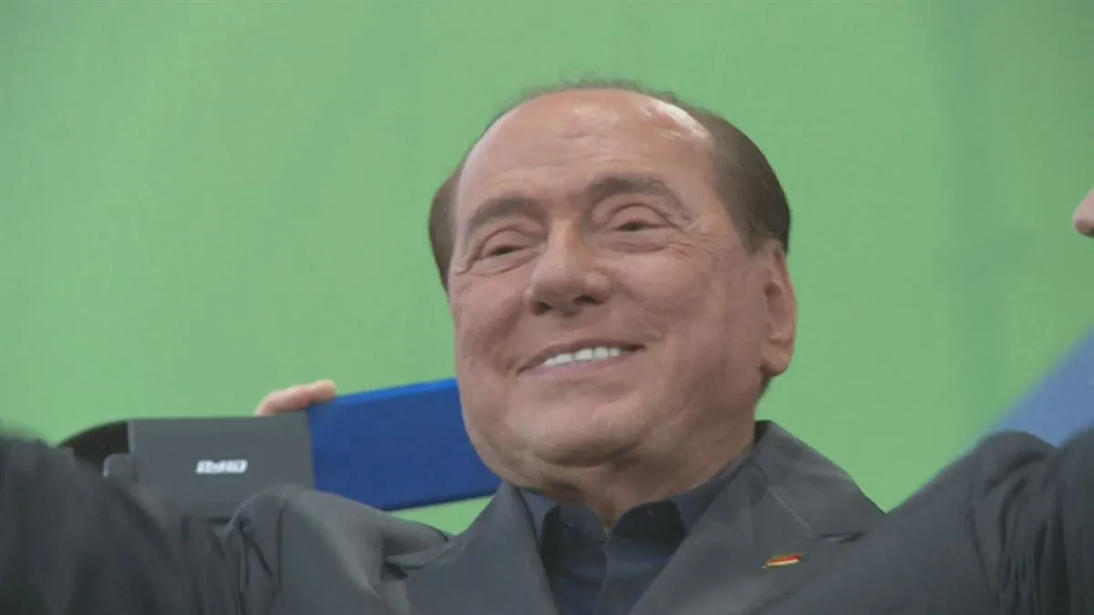 Silvio Berlusconi, protagonista de la derecha italiana y magnate que nunca llegó a entrar en prisión Foto