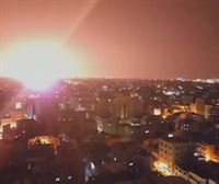 Israelgo armadak Gaza erasotu du, Libanotik botatako suziriei erantzunez