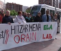 Los trabajadores de ETS salen a la calle en Vitoria-Gasteiz para pedir un nuevo convenio colectivo