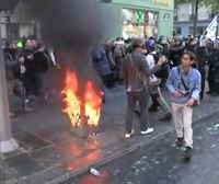 Gran presencia policial y tensiones en las manifestaciones de París por la reforma de las pensiones