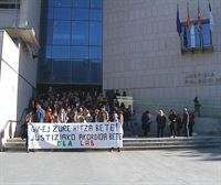 El colegio de Abogados de Gipuzkoa denuncia indefensión por las huelgas en el sector judicial