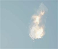 El cohete Super Heavy con la nave Starship de Space X explota a los cuatro minutos de su lanzamiento