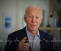 Joe Biden anuncia su candidatura a la reelección