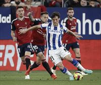 La Real Sociedad sale victoriosa de El Sadar en el derbi contra Osasuna (0-2)
