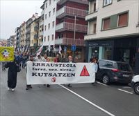 Manifestación en Lasarte-Oria contra la incineradora de Zubieta