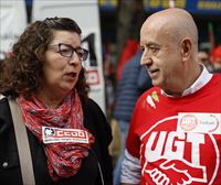 Euskadiko CCOOk eta UGTk elkarrizketa sozialaren lorpenak aldarrikatu dituzte