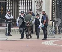 Arrestado un hombre por arrojar supuestos cartuchos al palacio de Buckingham