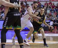El Bilbao Basket pierde en Murcia, 67-55, y no puede mejorar su mala racha fuera de casa