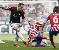 Osasunak galdu egin du Atletico Madrilen aurka (3-0)