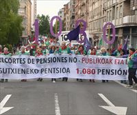 El Movimiento de Pensionistas lleva a Vitoria-Gasteiz su reivindicación de pensiones mínimas de 1080 euros