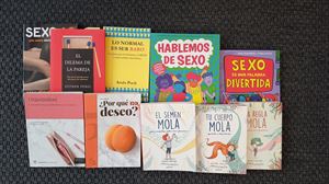 Libro sobre sexualidad utilizados en las consultas del Centro Borobil