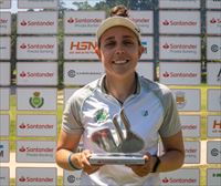 Amaia Latorre se lleva la victoria en la prueba del Circuito Santander de Golf