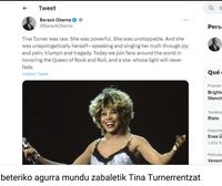 La fallecida Tina Turner recibe miles de muestras de cariño en todo el mundo