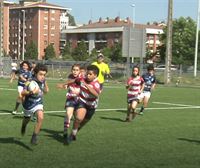 Un millar de niños y niñas disfrutan de la fiesta del rugby en el Torneo Bilbao Hiria