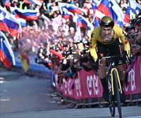 Primoz Roglicek irabazi du Monte Lussarin, Geraint Thomasi maglia arrosa kendu dio eta Giroa poltsikoan du