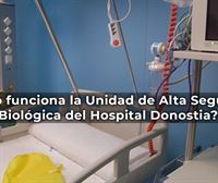 Así funciona la Unidad de Alta Seguridad Biológica del Hospital Donostia