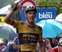 Christophe Laporte gana la primera etapa del Critérium Dauphiné y es el primer líder de la carrera