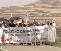Asamblea Antipolígono: ''¿Hasta cuándo vamos a soportar que nuestra tierra sirva para experimentos bélicos?''