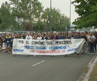 Segunda jornada de huelga en las plantas de Michelin de Vitoria y Lasarte-Oria 