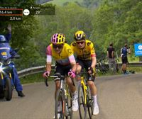 Dauphiné Kriteriumaren 5.etapa: Carapazen erasoa, Vingegaarden erantzuna eta azken kilometroen laburpena