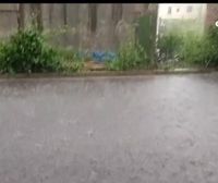 Las tormentas descargan en Bergüenda, Espejo, Zalla, Bergara o Balmaseda