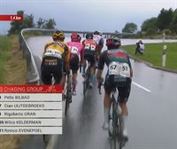Los últimos dos kilómetros de la tercera etapa de la Vuelta a Suiza