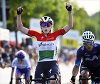 La húngara Blanka Vas lidera la Vuelta a Suiza tras ganar la 1ª etapa al esprint