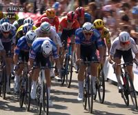 2023ko Frantziako Tourreko 3. etapako azken kilometroak, Philipsenen garaipenarekin