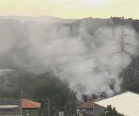 Un incendio en una subestación eléctrica de Basauri provoca cortes de suministro 