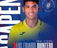 Luis Eduardo Quintero jugará en el Amorebieta cedido por el Villarreal