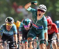 Philipsen logra su tercera victoria en el Tour 2023 tras imponerse a Cavendish en el esprint de la 7ª etapa