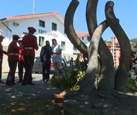 La Ertzaintza homenajea a Mikel Uribe Aurkia, subcomisario asesinado por ETA en Leaburu en el año 2001