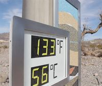 Death Valley (EE. UU.) registra temperaturas de ¡56 ºC!