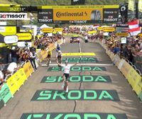 Tadej Pogacarrek irabazi du Tourreko azken mendiko etapa handia