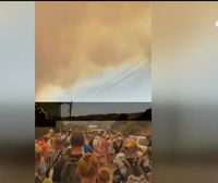 El incendio de Rodas sigue sin control tras cinco días