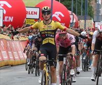 Olav Kooij impone su poderío al esprint en la cuarta etapa del Tour de Polonia