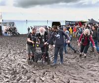 Miles de personas se quedan sin poder entrar en el festival de metal Wacken Open Air por las fuertes lluvias
