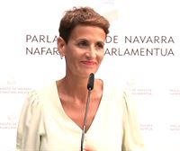 Maria Chivite: 'Legealdi honek berdintasuna izango du banderatzat'