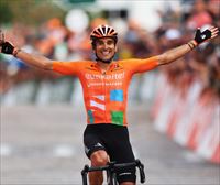 Euskaltel-Euskadi taldeko Luis Angel Matek Portugalgo Itzuliko 6. etapa irabazi du