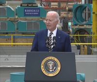 Joe Biden visita la planta de la empresa vasca Ingeteam en Milwaukee