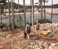 La historia de la costa vasca, al descubierto con los restos hallados en la isla de Lekeitio